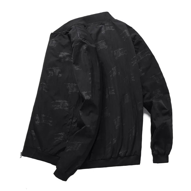 Новое поступление Демисезонный Для мужчин Куртки однотонный Модные пальто