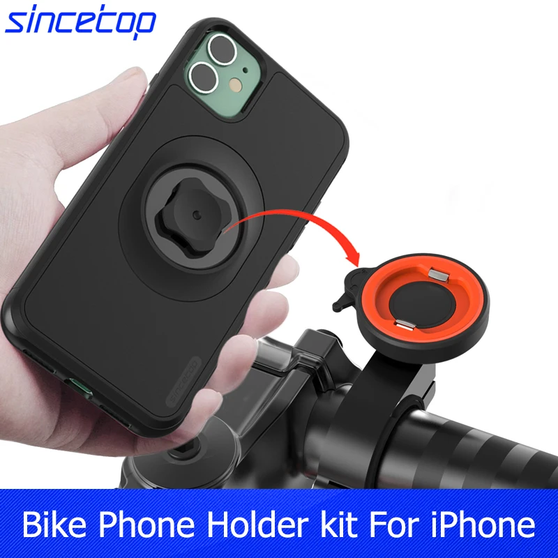 New Bicycle Motorcycle Handlebar Mount Holder Cell Phone Bag With Shockproof Case Protection Stand For iPhone 11 Pro Max | Мобильные