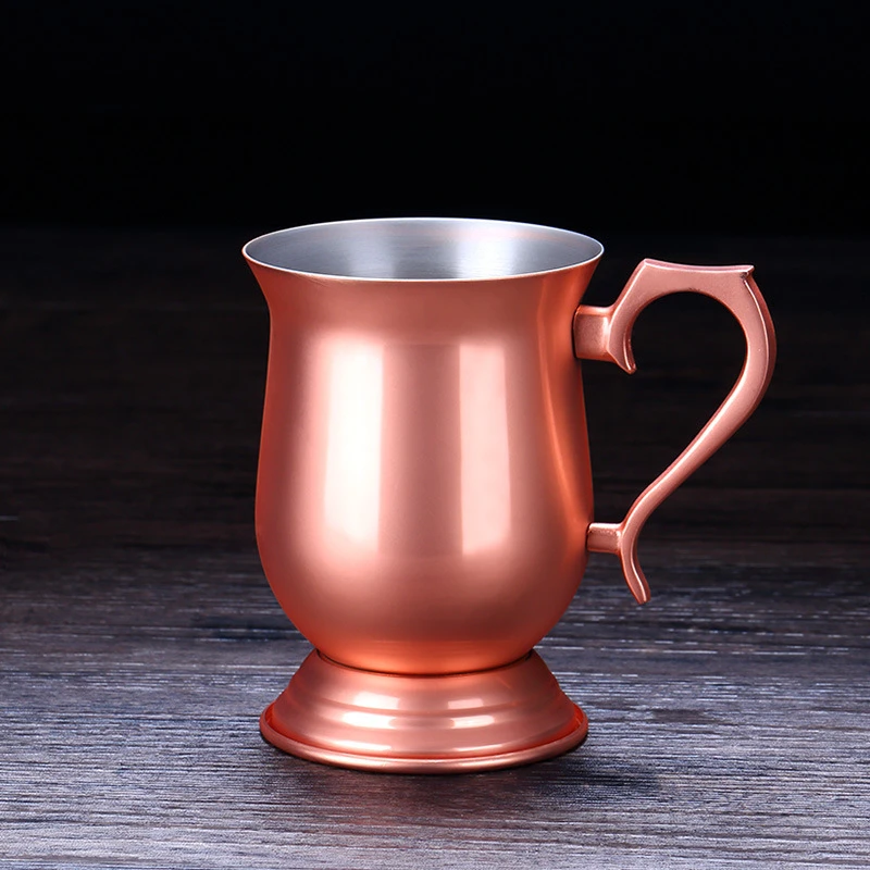 340 мл Московский мул медные кружки металлическая кружка чашка нержавеющая сталь