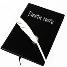 Набор из аниме Death Note, кожаный журнал для школы, Большой Аниме набор для письма с перьями
