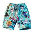 Шорты мужские, быстросохнущие, с камуфляжным принтом, на завязках, лето 2021