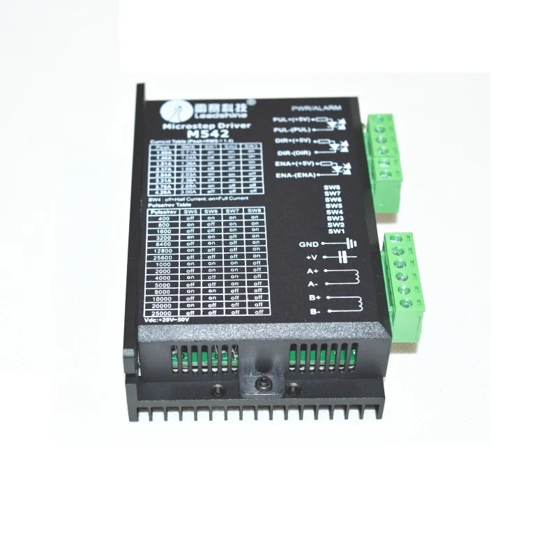 

Stepper Motor Driver DM542 DM556 For Nema 23 34 Series 2-Phase Digital Stepper Motor Driver CNC Engraving Machine 3d Printer