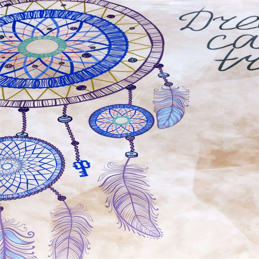 Набор пододеяльников для пуховых одеял с рисунком солнца эффектом омбре Мандала