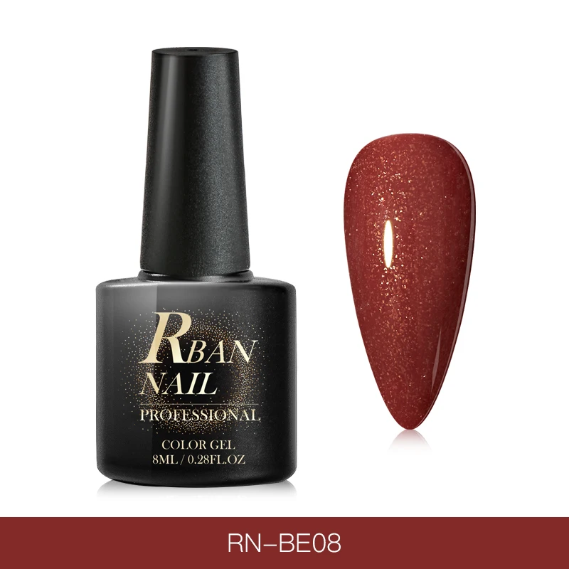 S08374 RBAN NAIL 8 мл голографический гель для ногтей с блестками лак долговечный впитывающий УФ светодиодный гель Dreamland лак для ногтей маникюрные инструменты - Цвет: S08374