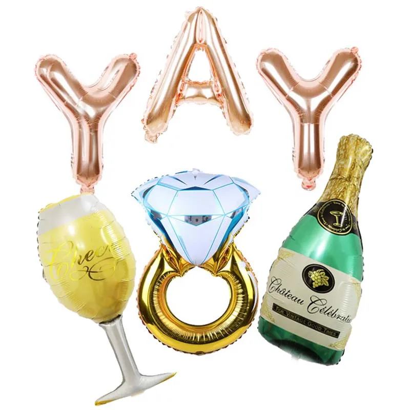 Надувные шары Невеста пчела баннер украшение для девичника вечеринки свадьбы