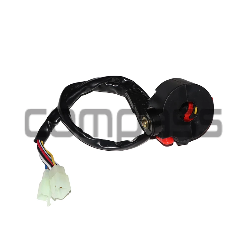 Переключатель на руль мотоцикла дальнего и ближнего света фары электронный