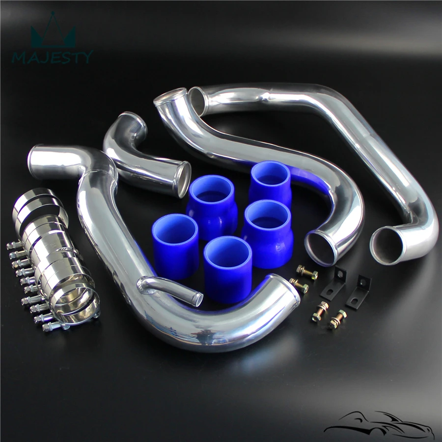 Для N * issan 1 80SX S 13 C A18DE 89 91 Модернизированный Комплект труб интеркулера|kit blue|mount
