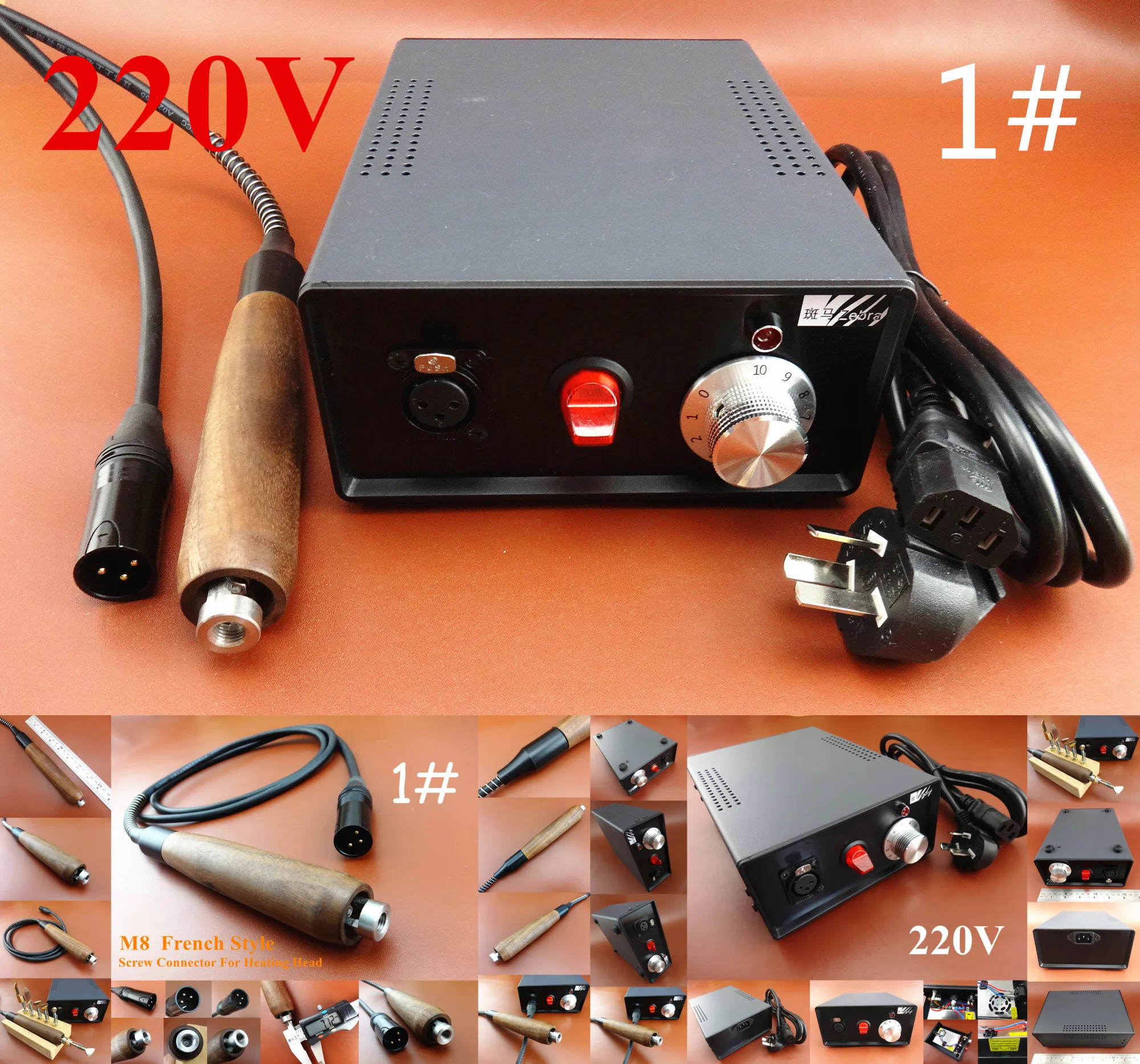 24 вида кожаного ремесла электрическая машина для сгибания кромок паяльная