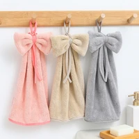 4pcs coral fleece hand towel absorbent bathroom kitchen cleaning towel household hotel beauty salon sauna spa wash cloth t38