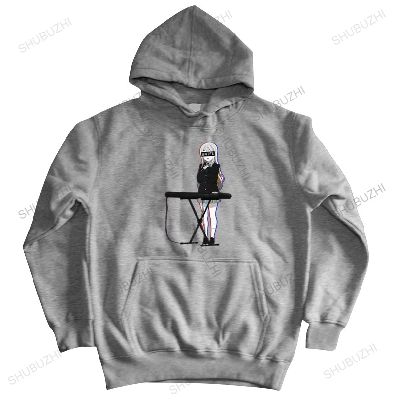 

new arrived men autumn black hoody Mugi Waifu Casual unisex sweatshirt men tops shubuzhi hoodies warm hoody bigger size