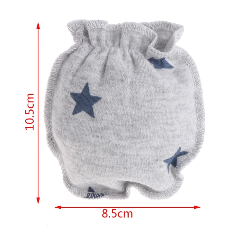 

3Pairs Fashion Baby Anti Scratching Gloves Newborn Protection Face Cotton Scratch Mittens