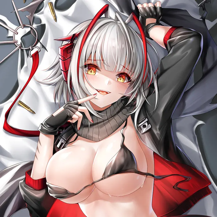 Cirno's Store-funda de almohada Original W arknights Dakimakura, sexy, anime, para chica, funda de almohada-5
