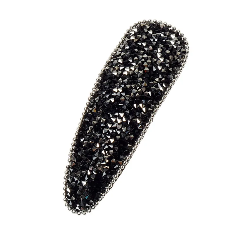 Заколки Стразы с кристаллами для женщин аксессуары волос Простые Модные
