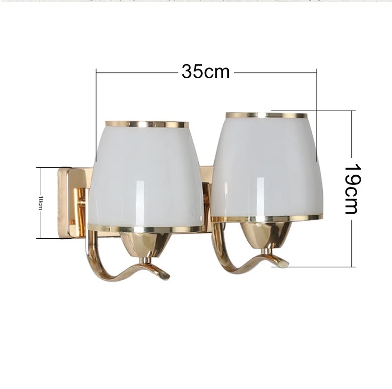 

Modern Simple LED27 Wall Lamps Wall Lights Fixture Home Indoor Bedroom Lamp Living room Light Gold or Silver