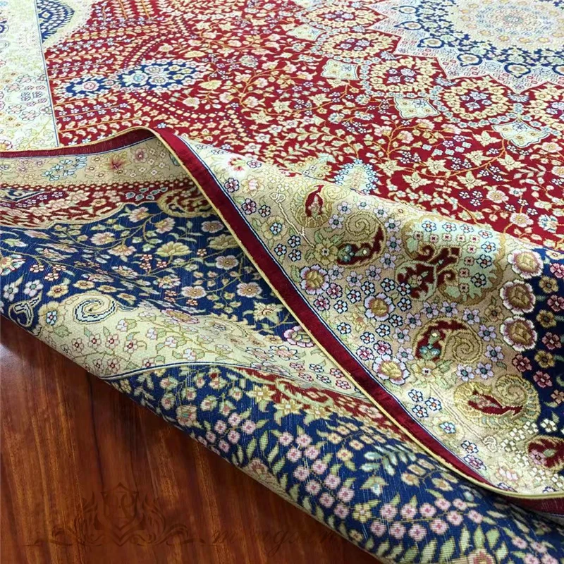 Koop 9 'X 13' Handgeknoopte Perzische Zijden Tapijten Hand Weave Zijde Oosterse Gebied Tapijt