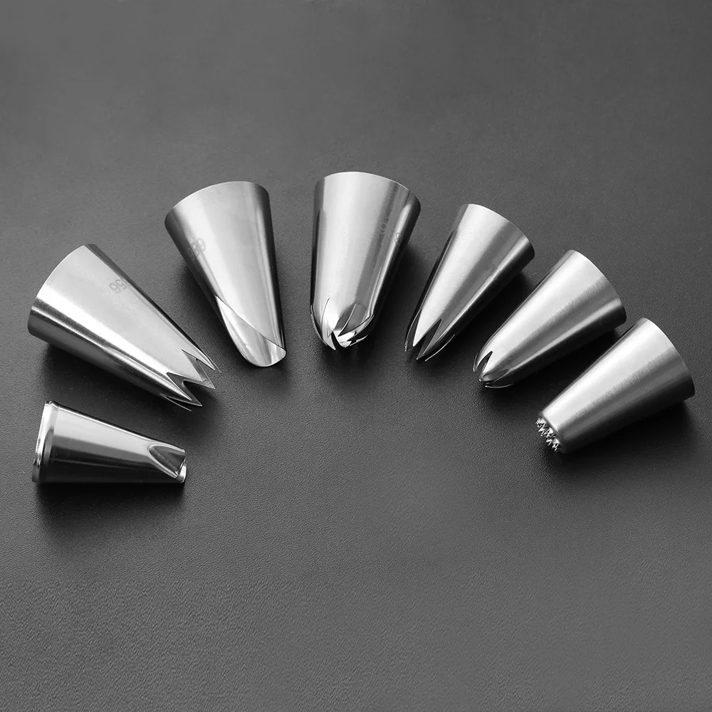 1 шт. нержавеющая сталь бесшовная сварочная Кондитерская Глазурь насадка кекс