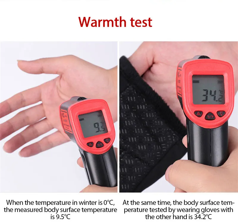 

Unisex Full Finger Touchscreen Winter Thermal Warm Cycling Bicycle Bike Ski Outdoor Camping Hiking Motorcycle Gloves for Cycling