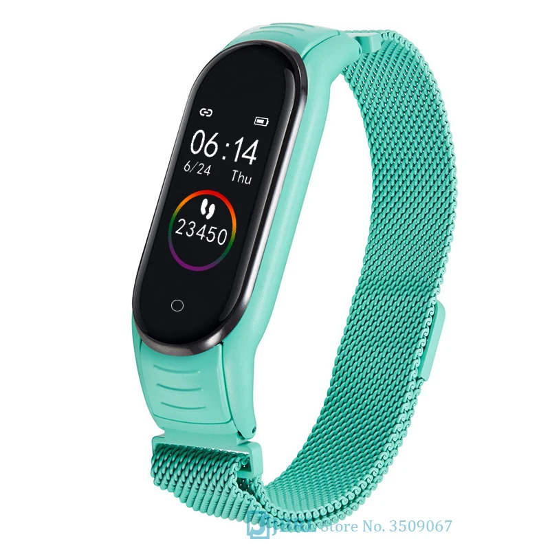 Детские цифровые часы с магнитной застежкой светодиодные телефоном Android IOS