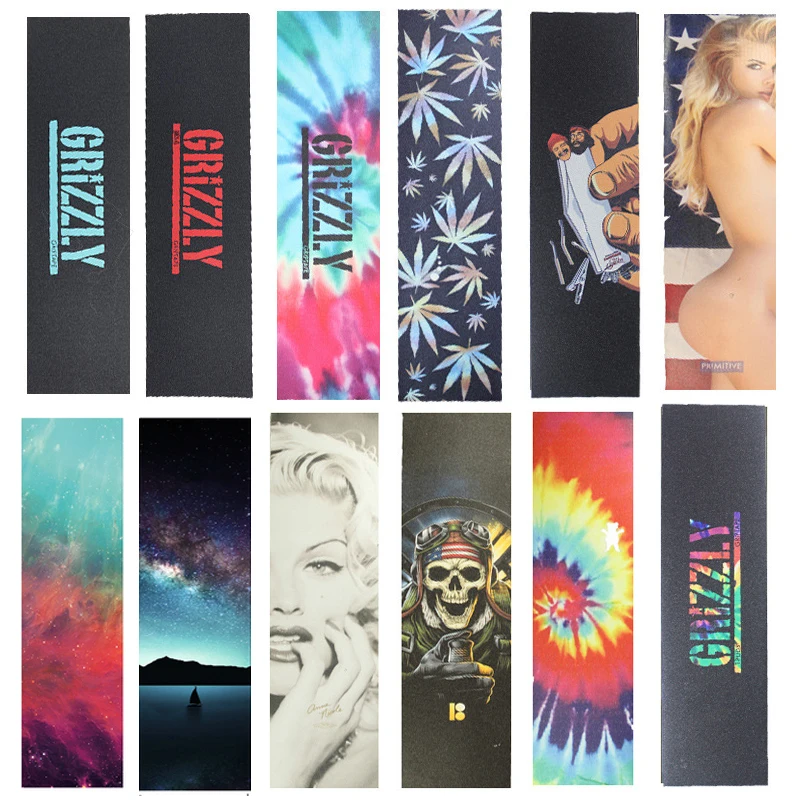 Высококачественная Нескользящая доска для скейтборда Griptape грубая наждачная