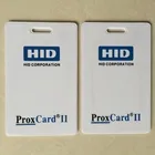 Перезаписываемая рчид-карта ближнего света, толстая чистая белая карта 125 кГц HID PROX II раскладушка-карта, 1 шт.