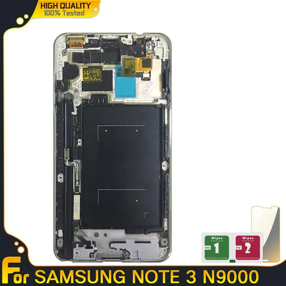 Для Samsung Galaxy Note 3 ЖК дисплей для N9005 N9000 N900A LCD сенсорный экран дигитайзер сборка с