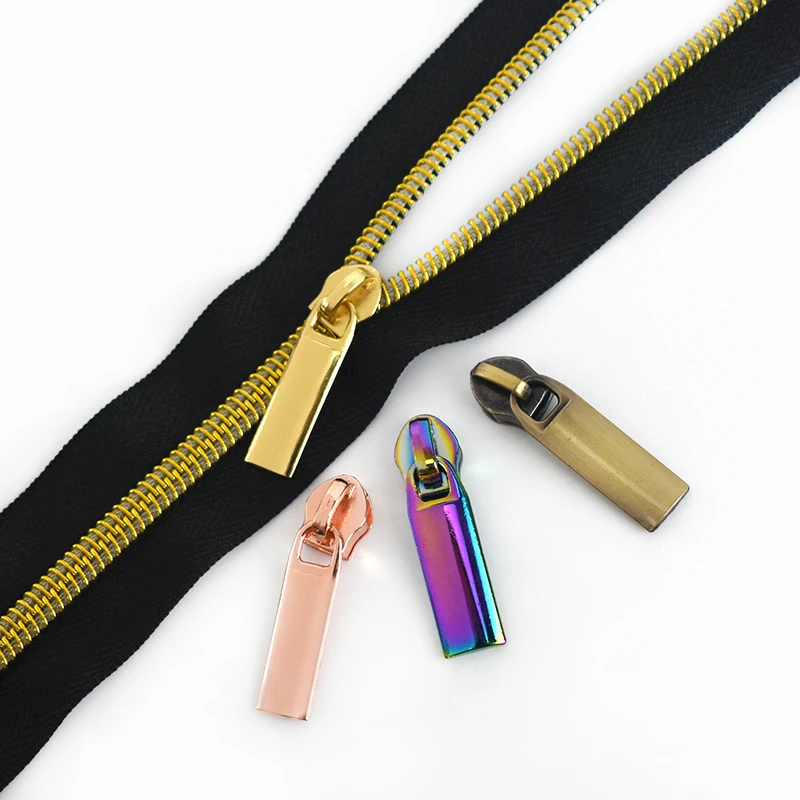 

Meetee 20pcs Zipper Sliders for 3# 5# Nylon Zippers Down Jacket Pocket Zips Head Bag Zip Repair Kits DIY Sewing Accessories