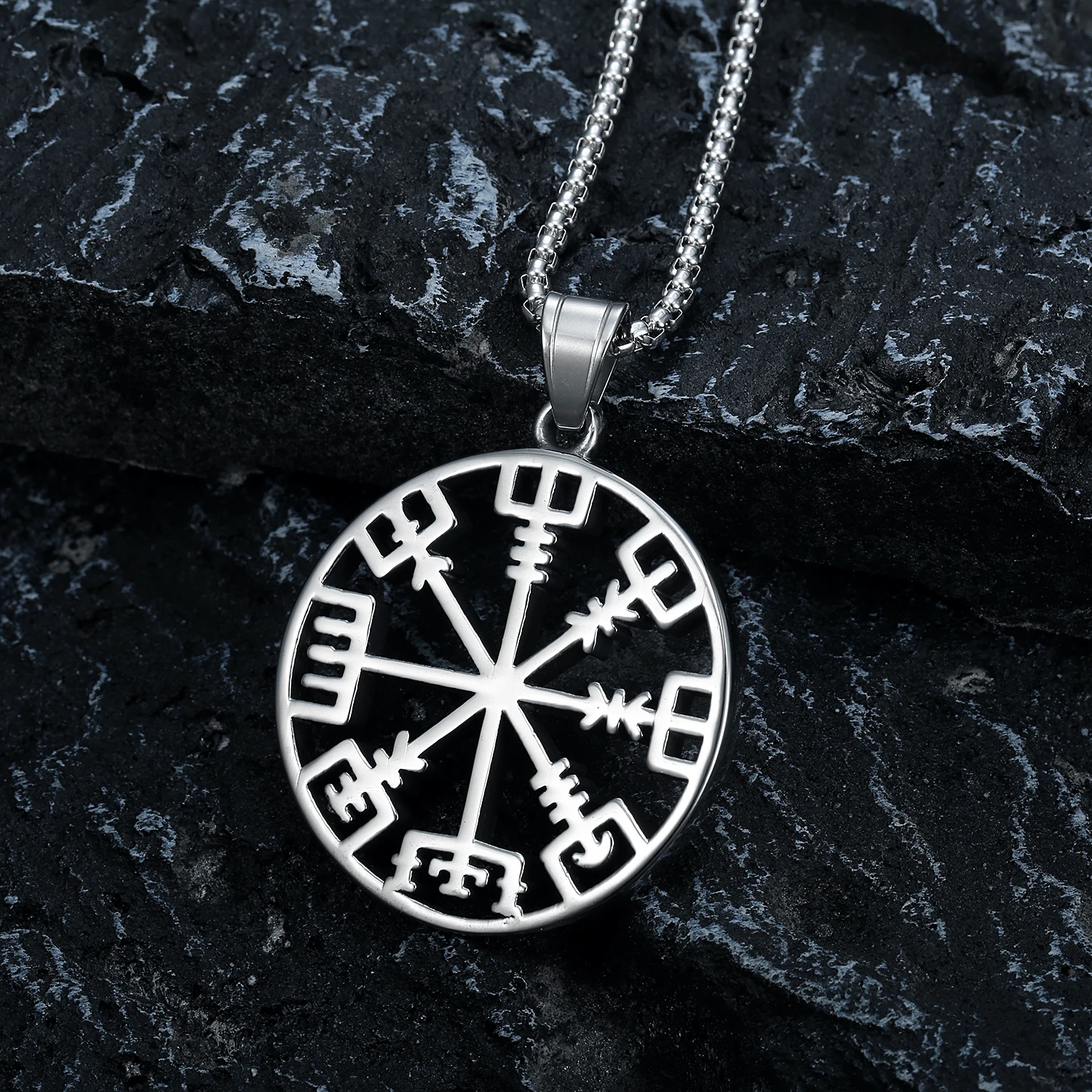 Винтажное металлическое ювелирное изделие викингов крутой Амулет из