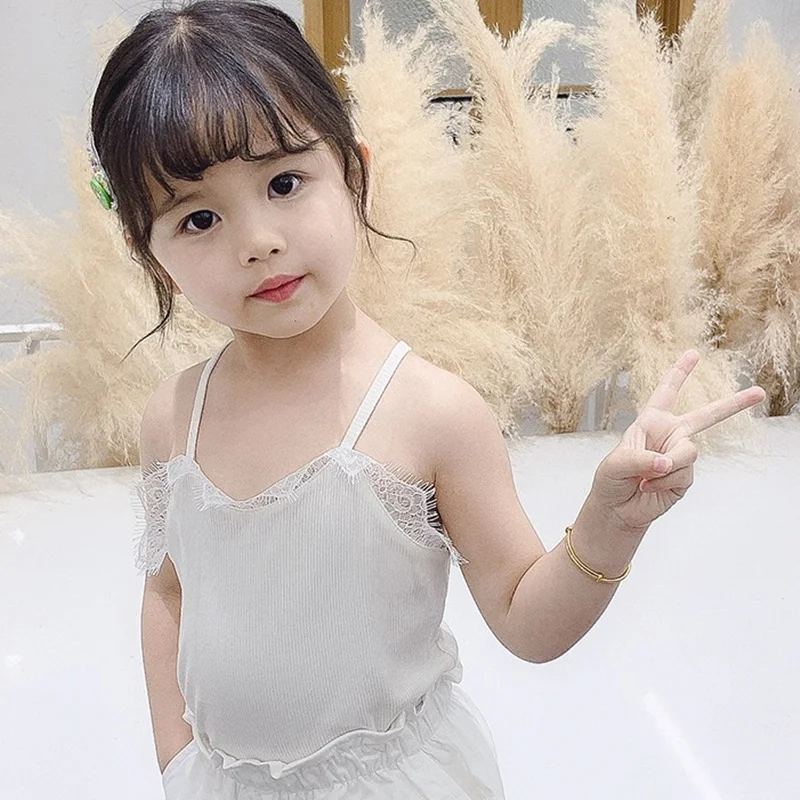 Летний жилет без рукавов для малышей кружевное платье девочек милый | Мать и