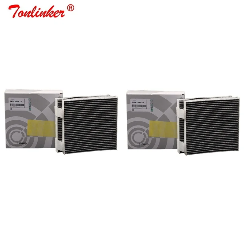 

Фильтр салона 64319237157/64319237158 для BMW X3 F25 2010-2019 X4 F26 2013-2018 SDrive 18D xDrive 20i xDrive 28i xDrive 30d xDrive 35d