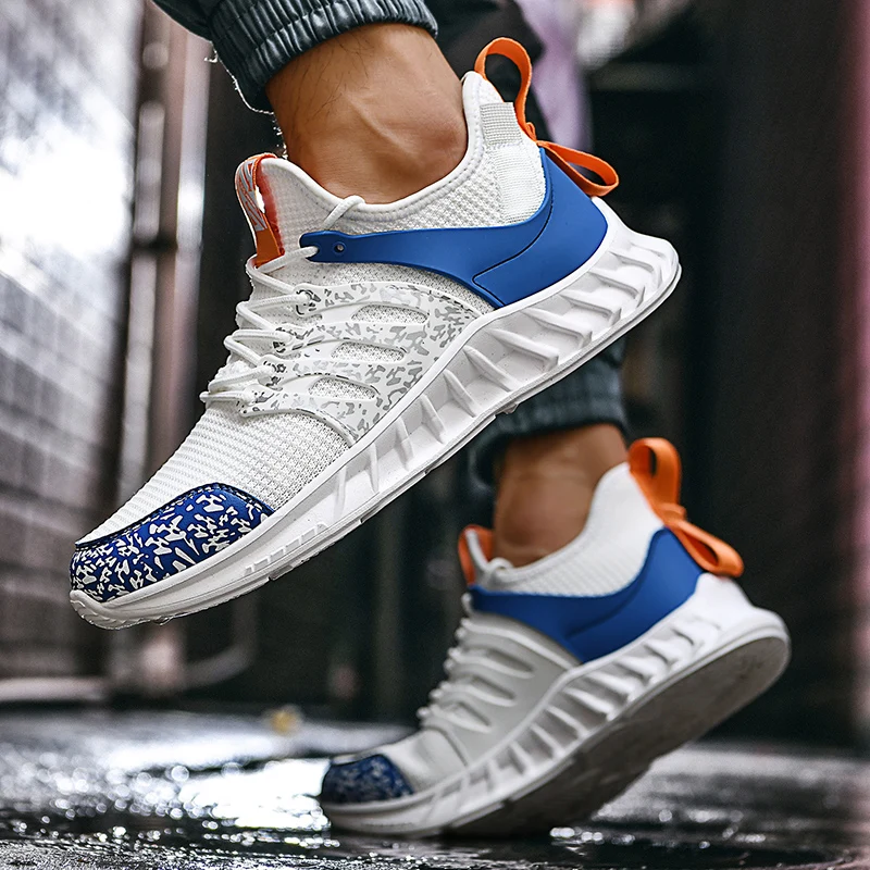 

Xiaomi Men's Sneakers Casual Mesh Trainers Lightweight Basket Basketball Men Running Shoes Outdoor Tenis Male Sports Shoes
