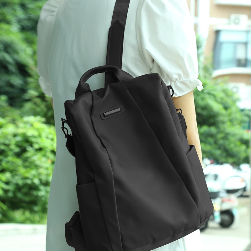 

Men Anti-theft Backpack Waterproof Fabric Large Female Shoulder Bag Large Capacity Casual Mochila Travel