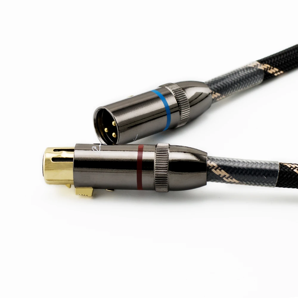 Cayin CS 6XLR XLR сбалансированный Hi End аудио кабель сигнала по индивидуальному заказу