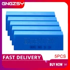 5 шт. резиновый скребок Bluemax, Запасное лезвие США, автомобильная виниловая пленка, инструмент для затемнения окон, бытовой скребок для мытья автомобиля, скребок для льда 5B02