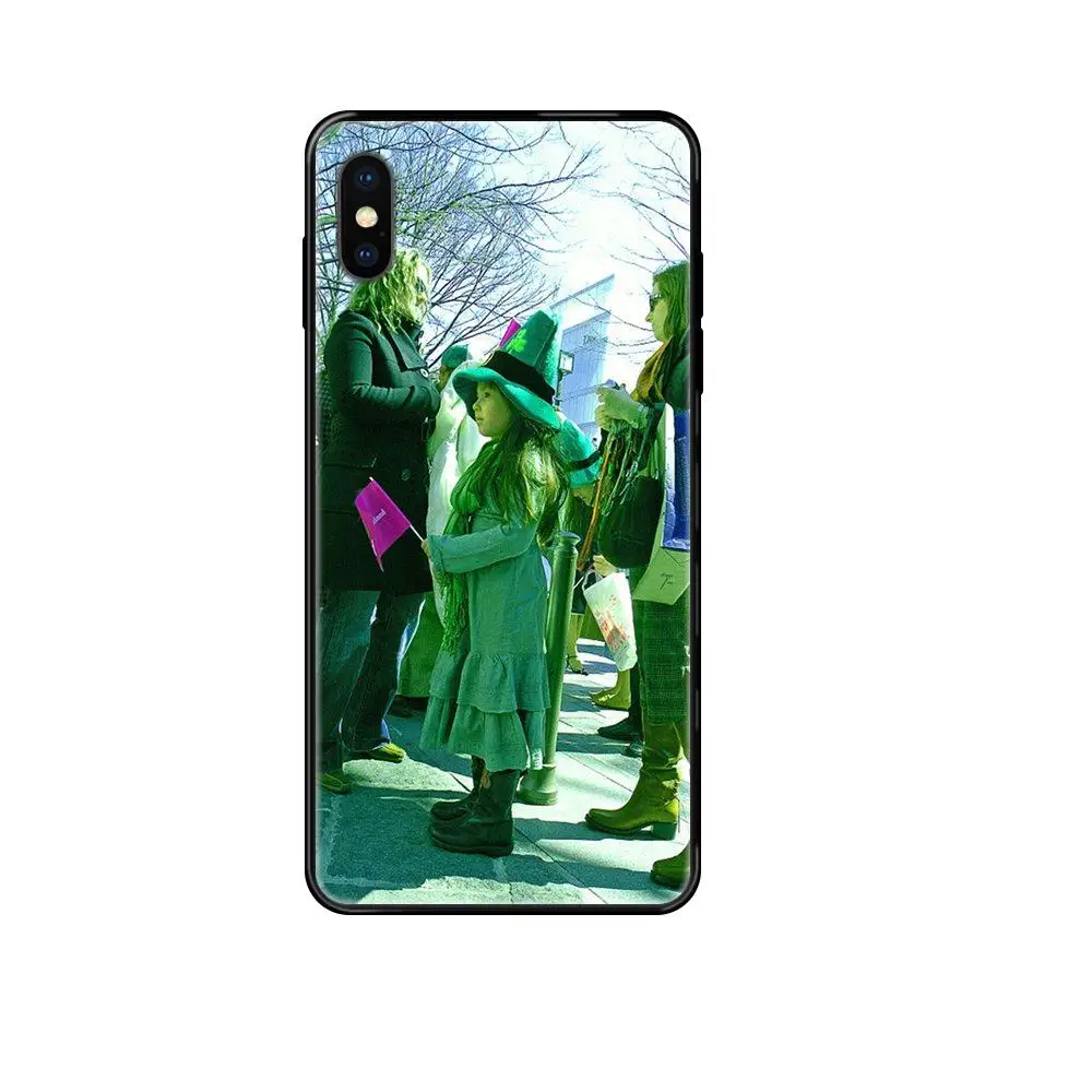 Green Cap Leaf Clover Lucky For Xiaomi Mi Note A1 A2 A3 5 5s 6 8 9 10 SE Lite Pro Ultra Discount Youth Black Soft TPU Live Love | Мобильные