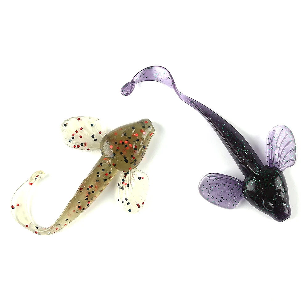 Искусственная силиконовая Мягкая приманка для рыбалки в виде личинок 8 см 4 6 г