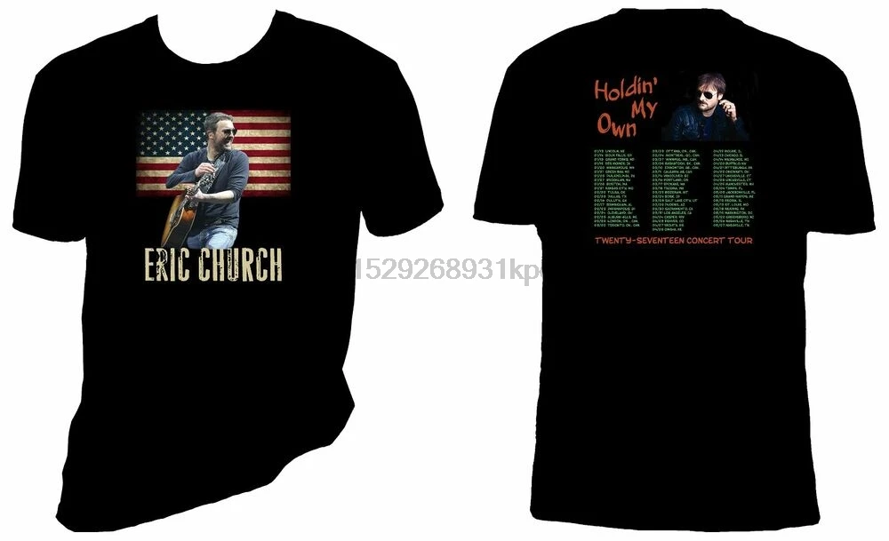 Eric Church Holden My Own Concert t shirt Sizes S-6X | Мужская одежда