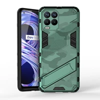 for realme 8 pro %d1%87%d0%b5%d1%85%d0%be%d0%bb camouflage shockproof full protection with kickstand built in stand bracket cover for realme 8 rzants
