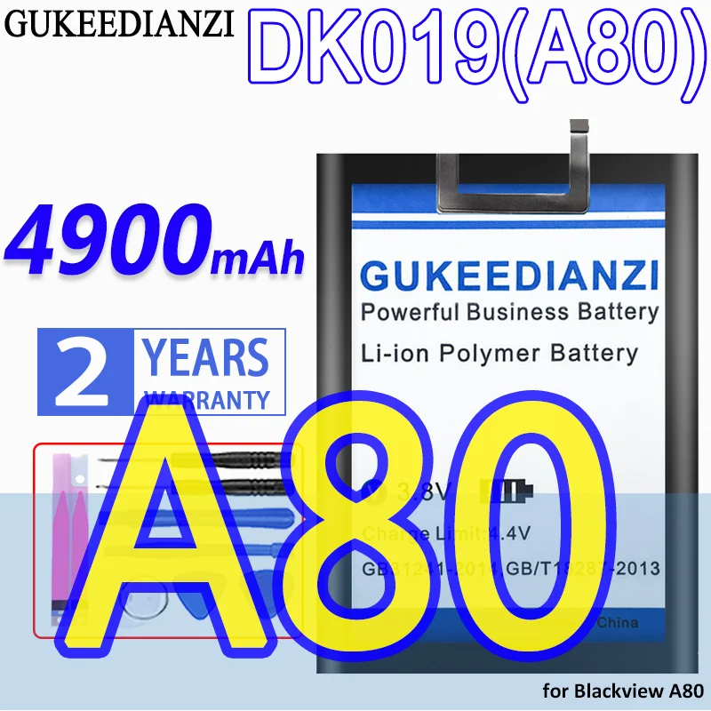 

Флуоресцентная лампа с большой емкостью DK019(A80) 4900 мАч для Blackview A80