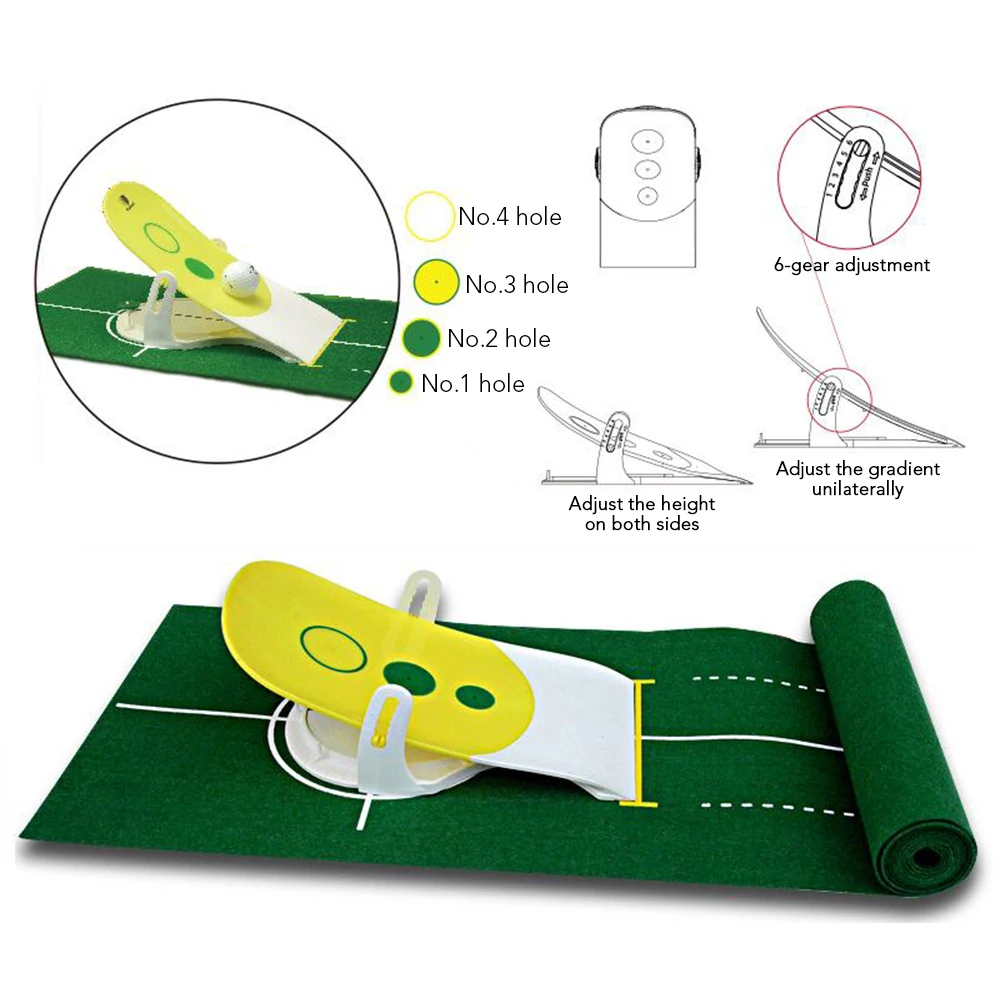Набор для тренировок в помещении и на открытом воздухе Зеленый портативный