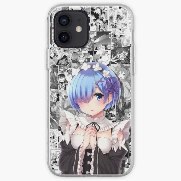 

Чехол Re Zero для телефона iPhone 11 12 13 Pro Max Mini 6 6S 7 8 Plus 5 5S SE X XS XR Max, мягкий чехол с рисунком собаки