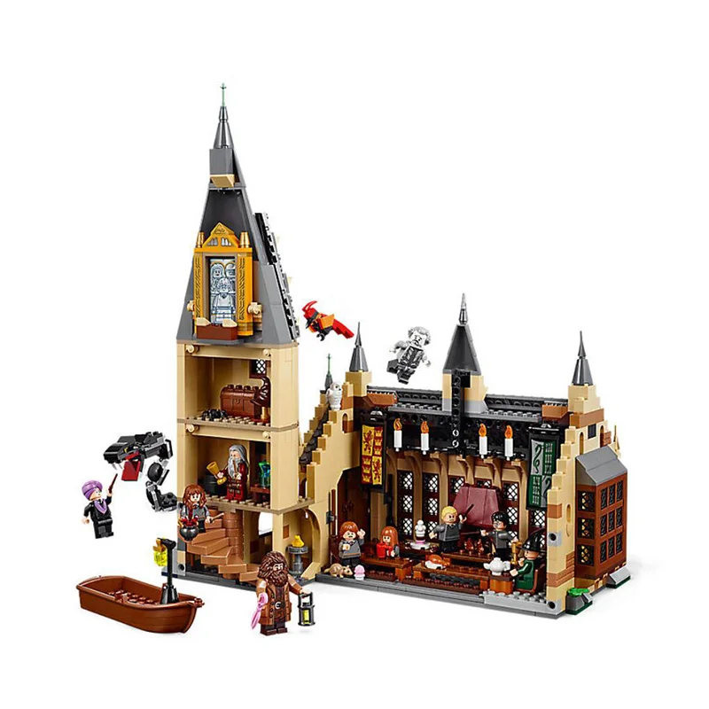 Harri MovieHogwartsing 983 шт Строительные блоки кирпичные развивающие игрушки Совместимые