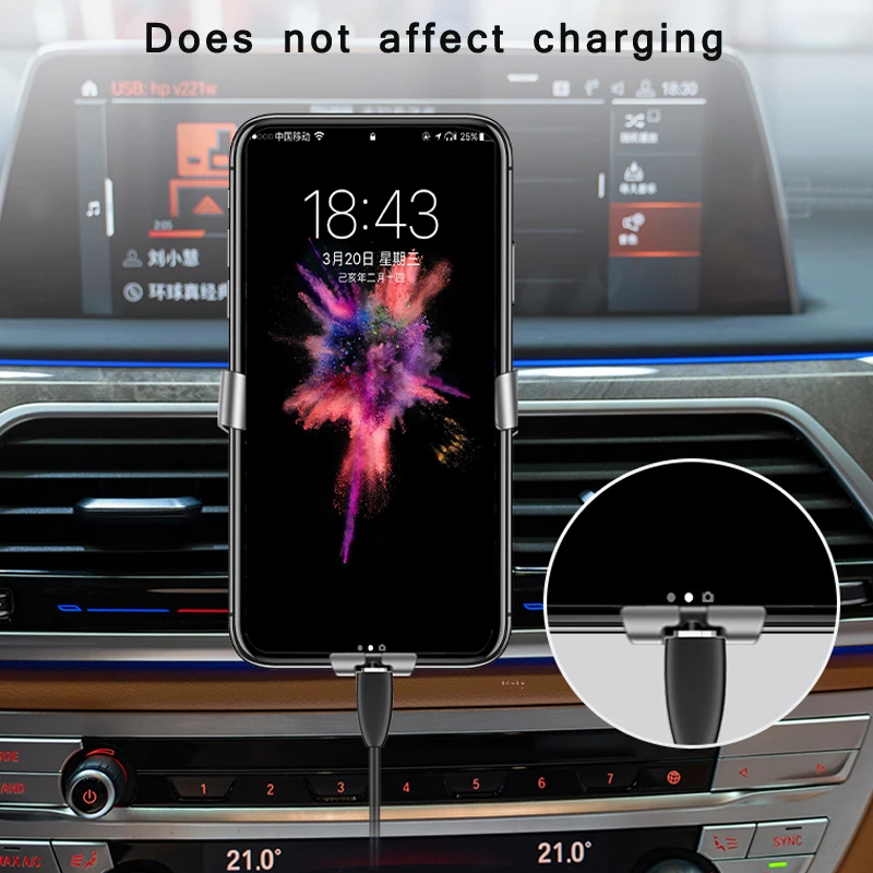 adjustable car phone mount holder for bmw 5 7 series g30 g31 g32 f10 f11 g11 g12 f01 f02 car interior accessories free global shipping