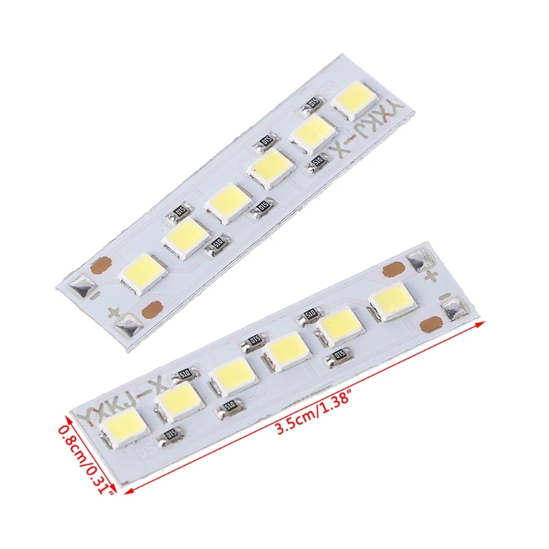 5 шт. светодиодная лампа OOTDTY белая 3 5-5V