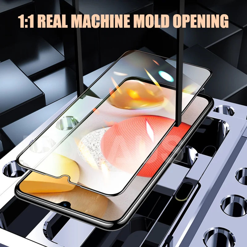 

9D Tempered Glass For Samsung Galaxy A02 A12 A32 A42 A52 A72 F41 F62 Screen Protector Glas M02 M12 A01 A51 A71 Protective Glass