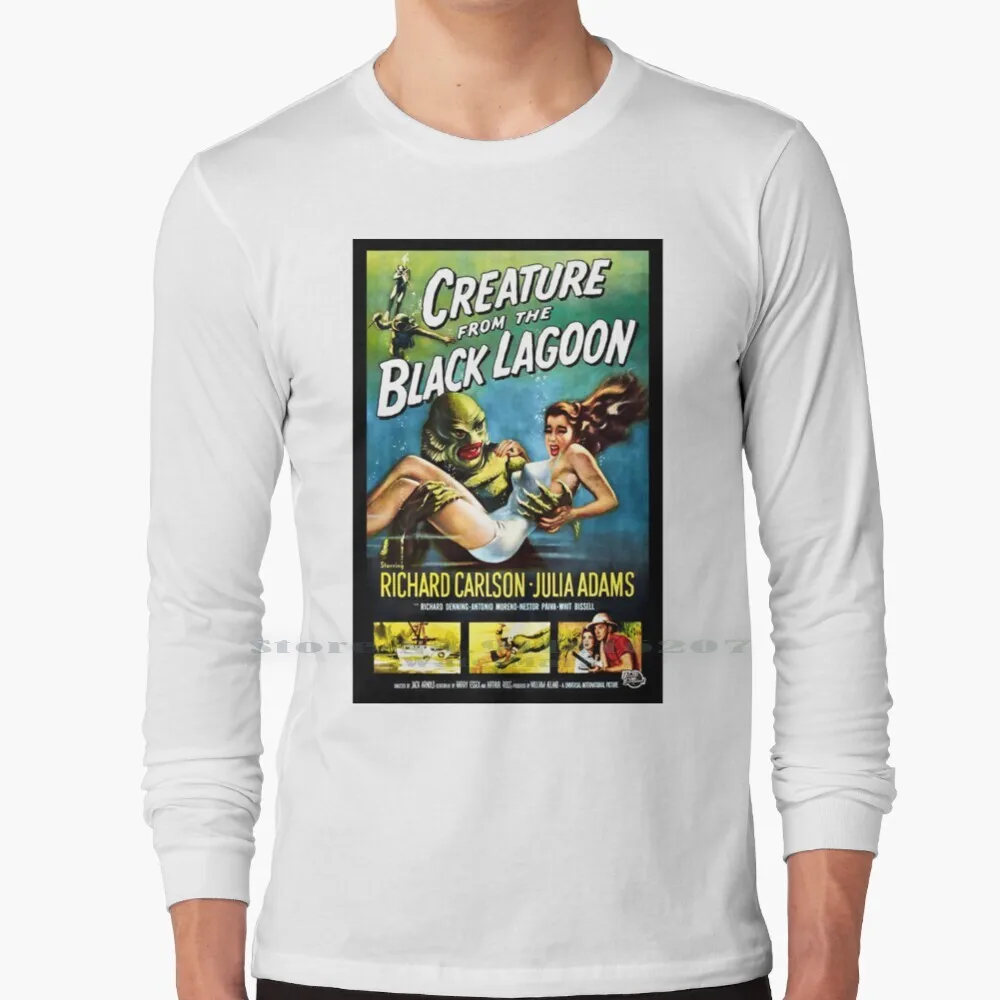 

Creature From The Black Lagoon T Shirt 100% Pure Cotton Movie Movies Old Movie Retro Movie Retro Vintage 1950 1960 1970 1980