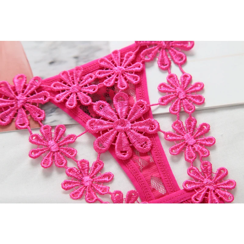 Горячая Распродажа сексуальные женские трусики с вырезами цветочные Горячие