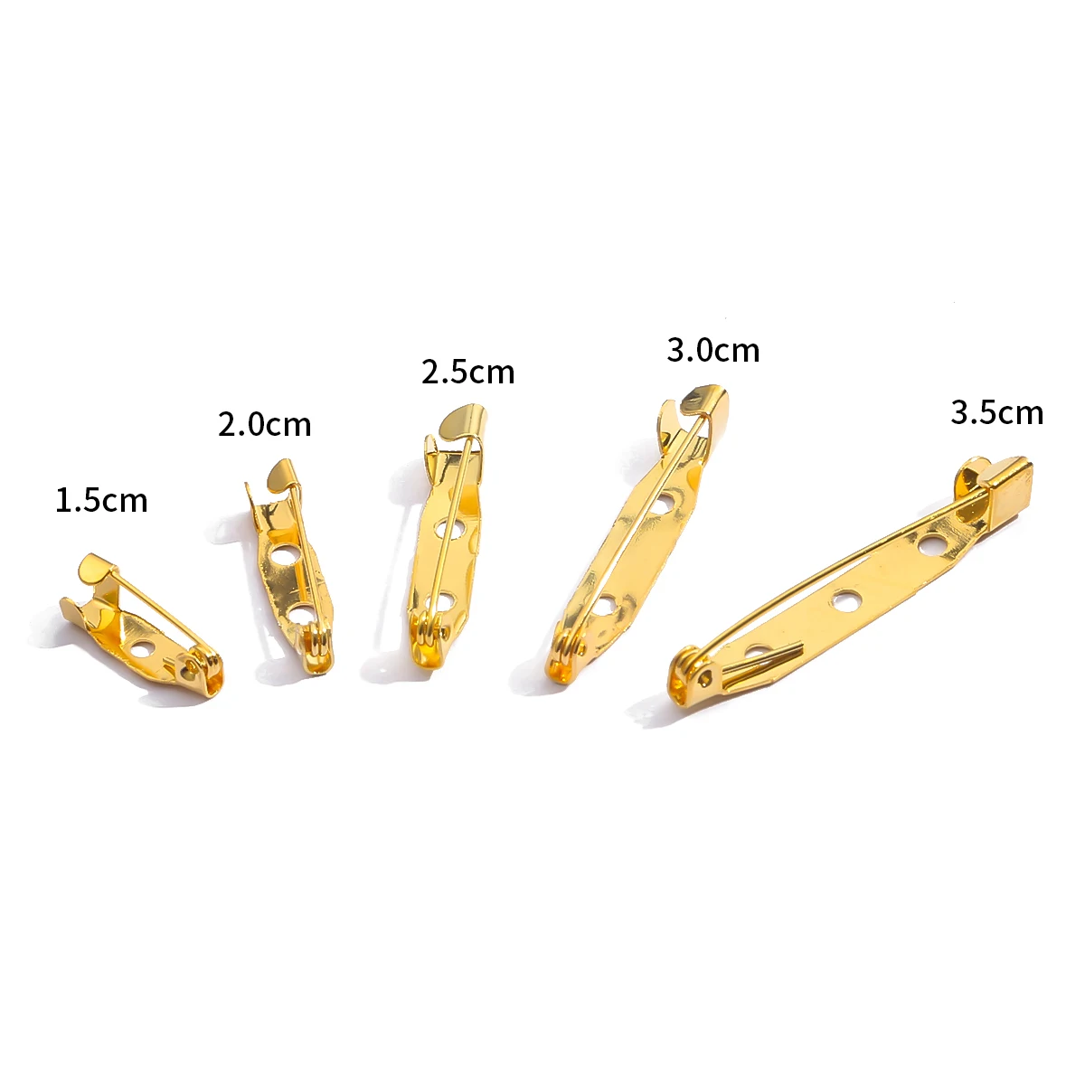 Зажим для броши 15 20 25 30 35 мм 10 шт./лот