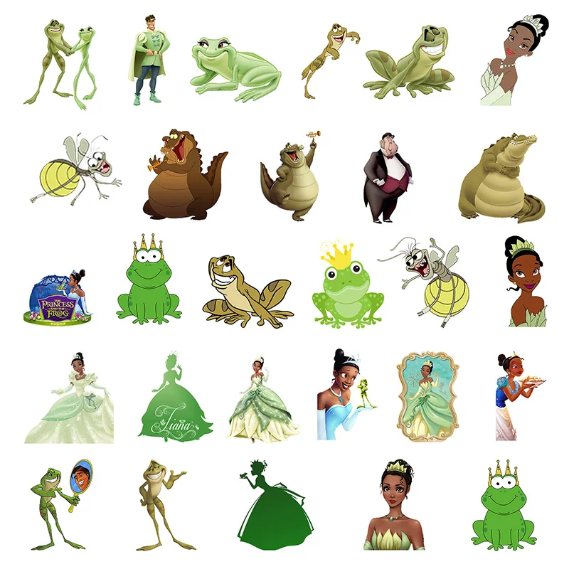 

Disney DIY Handmade Children's Earrings Cartoon Prince Into A Frog Jewelry Acrylic Flat Back Jewelry Accessories Materials