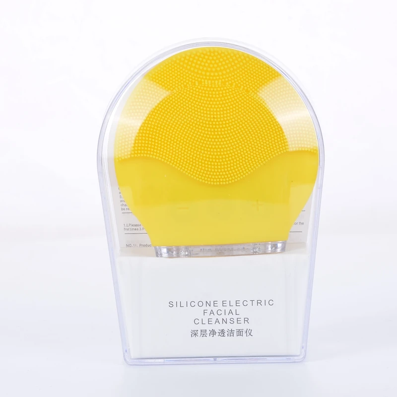 Прямая поставка электрическая Очищающая щетка для лица ультразвуковая Вибрация