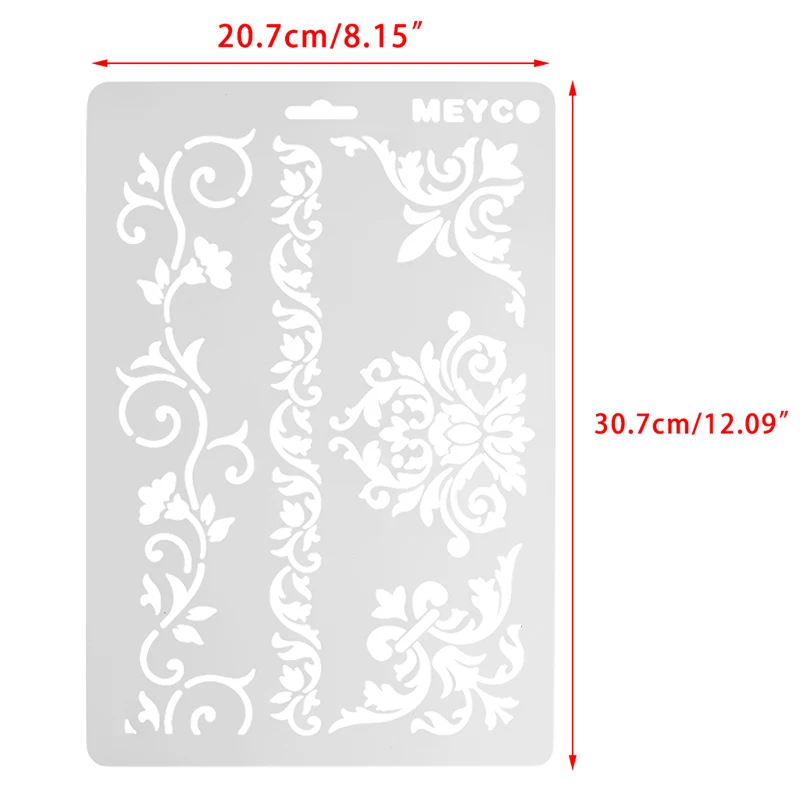 

DIY Craft Lace Walls Painting Scrapbooking Decorative Embossing Paper Cards Y4UD